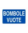 Cartello 'bombole vuote