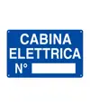 Cartello 'cabina elettrica n