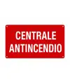 Cartello 'centrale antincendio'