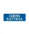 Cartello con scritta 'cabina elettrica'