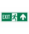 Cartello con scritta 'exit avanti'
