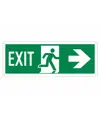 Cartello con scritta 'exit destra'