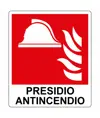 Cartello con scritta 'presidio antincendio'