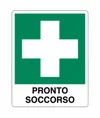 Cartello con scritta 'pronto soccorso'