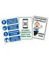 Cartello 'Controllo Green Pass' vari tipi e dimensioni