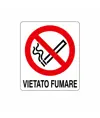Cartello di divieto 'vietato fumare'