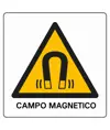 Cartello di pericolo 'campo magnetico'