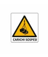 Cartello di pericolo 'carichi sospesi'