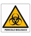 Cartello di pericolo 'pericolo biologico'