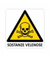 Cartello di pericolo 'sostanze velenose'