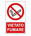 Cartello divieto di fumo