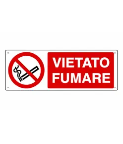 Cartello divieto di fumo