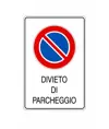 Cartello 'Divieto di parcheggio'