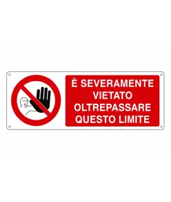 pellicole adesive vietato oltrepassare questo limite