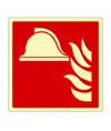 Cartello fotoluminescente 'presidio antincendio'