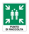 Cartello in alluminio  Punto di raccolta