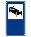 Cartello indicazione motel/albergo