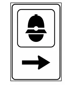 Cartello indicazione polizia municipale