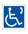Cartello indicazione 'telefono disabili'