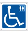 Cartello indicazione 'toilette disabili'