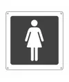 adesivi "WC DONNA"