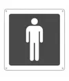 adesivi "WC UOMO"