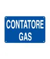 Cartello informativa 'contatore gas'