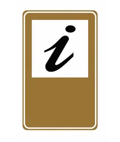 Cartello informazioni turistiche 60x90 cm
