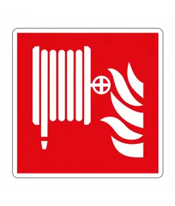 etichette adesive simbolo lancia antincendio
