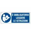 Cartello  leggere il manuale delle istruzioni