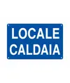 Cartello 'locale caldaia