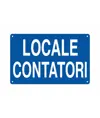 Cartello 'locale contatori'
