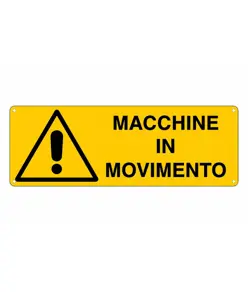 etichette adesive 'macchine in movimento'