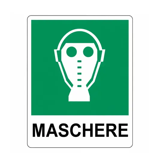 Cartello 'maschere'