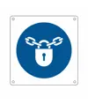 Cartello obbligo  tenere chiuso