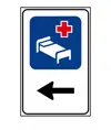 Cartello ospedale 60x90