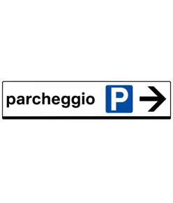 Cartello 'parcheggio'