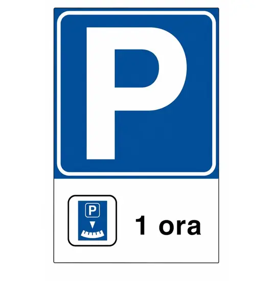 Cartello Parcheggio con Disco Orario