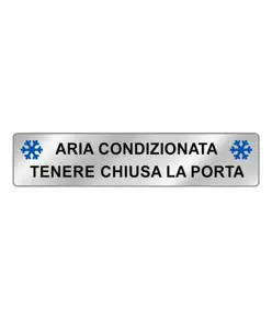 Cartello per interni 'aria condizionata'  EasyFix