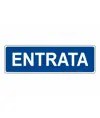 Cartello per interni 'entrata'
