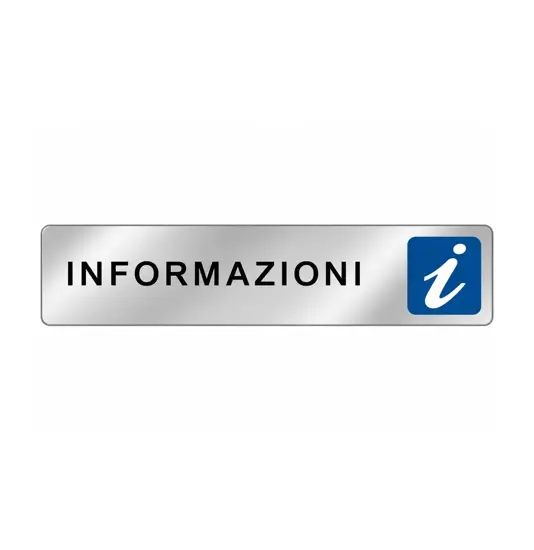Cartello per interni 'informazioni'  EasyFix