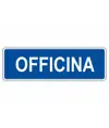 Cartello per interni 'officina'