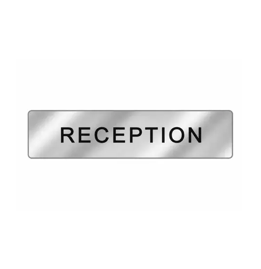 Cartello per interni 'reception'  EasyFix