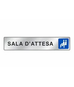 Cartello per interni 'sala d'attesa'  EasyFix