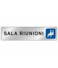 Cartello per interni 'sala riunioni'  EasyFix