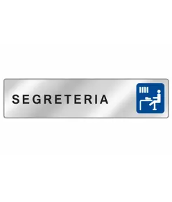 Cartello per interni 'segreteria'  EasyFix