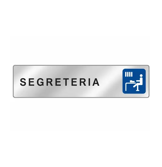 Cartello per interni 'segreteria'  EasyFix