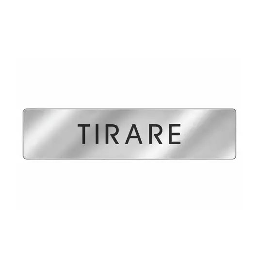 Cartello per interni 'tirare'  EasyFix