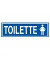 Cartello per interni 'toilette donna'