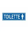 Cartello per interni 'toilette uomo'